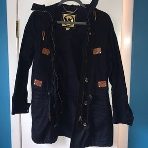 Michael Kors Navy Cargo Jacket